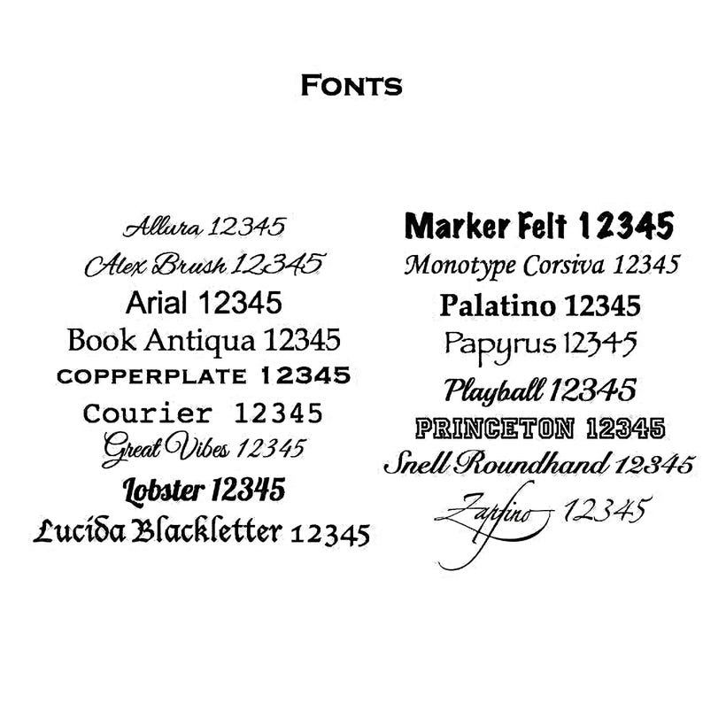 a collection of various font styles and numbers, including all capital letters, numbers, and some decorative elements.