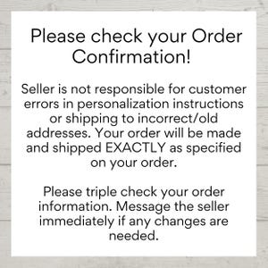 Please check your Order Confirmation!