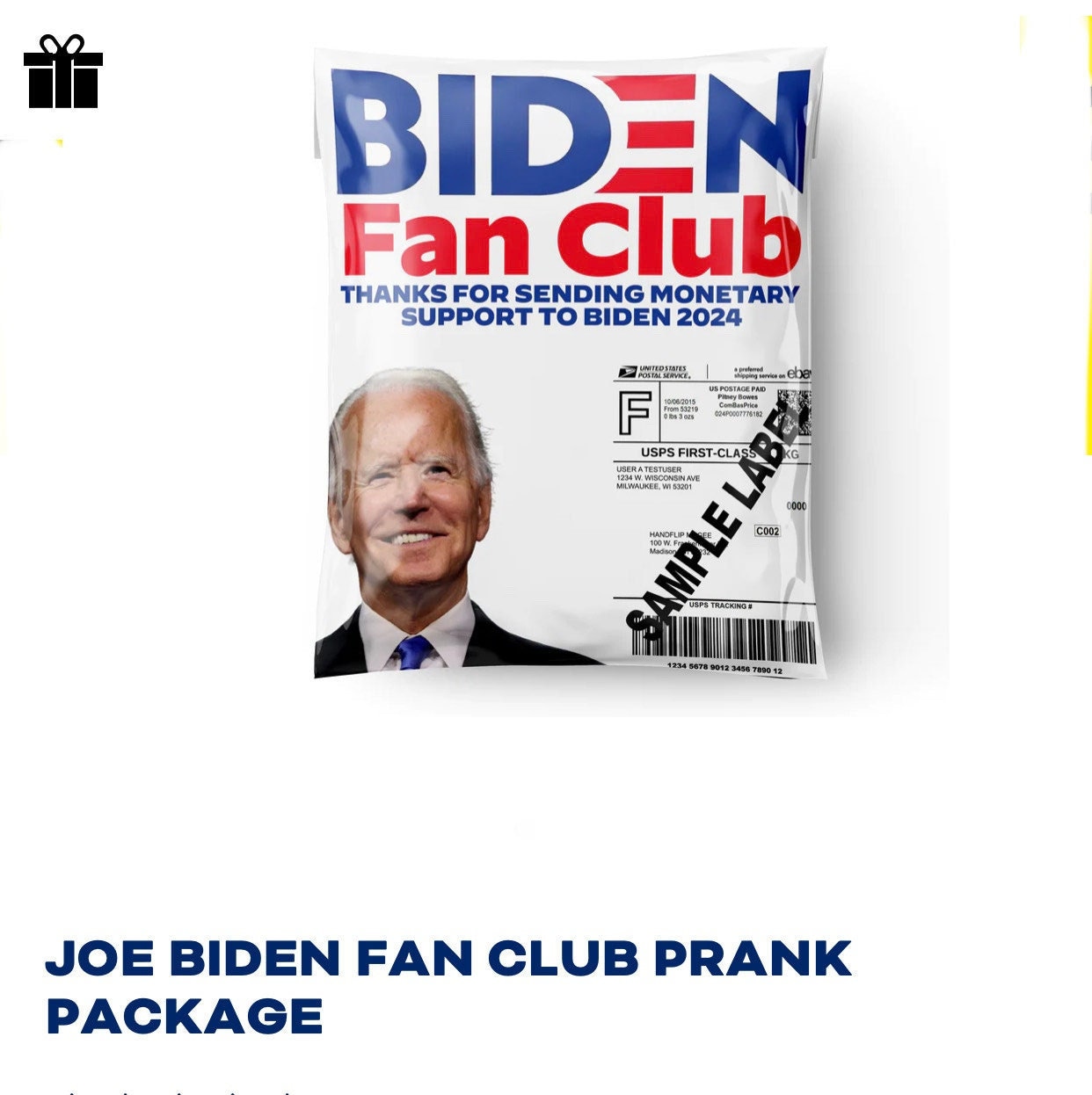 Joe Biden Toilet Paper 