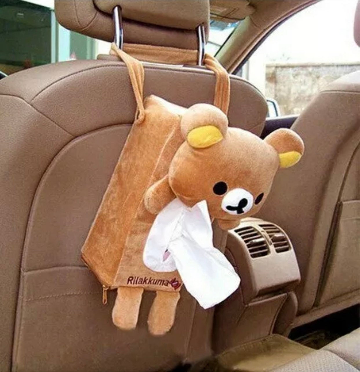 Tissue Box Holder For Car Car Tissues Holder Creative Musical Dog Doll  Tissue Box Car Backrest Armrest Box Tissue Holder, Car Drawer Box Can Be  Hung C