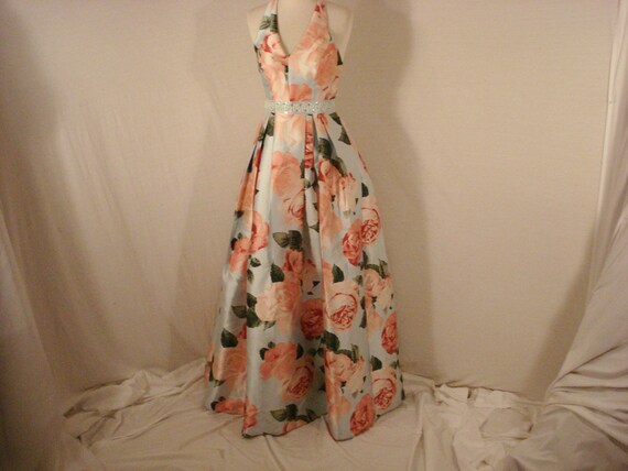 Floral Gown Maxi Dress Prom Party Special Occassi… - image 2