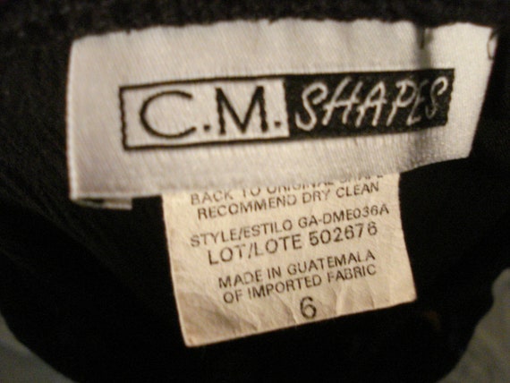 Long Skirt Vintage CM Shades Wearable Art Abstrac… - image 2