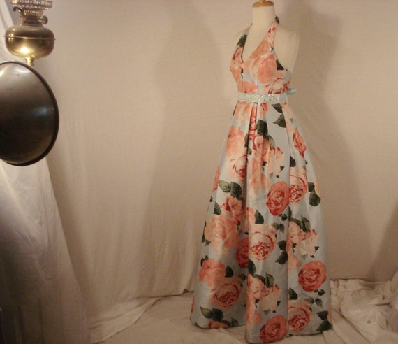 Floral Gown Maxi Dress Prom Party Special Occassi… - image 4