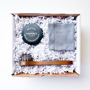 Wood conditioner gift set - leather conditioner gift set - boot conditioner gift set - guy birthday gift - 40th birthday gift - father's day gift - boot lover gift - leather goods conditioner set - wood furniture conditioner set