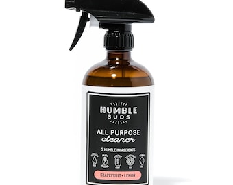 Limpiador multiuso, limpiador de aceite esencial de pomelo y limón para cocina y baño, aerosol de limpieza natural, limpieza estética de cítricos, decoración del hogar