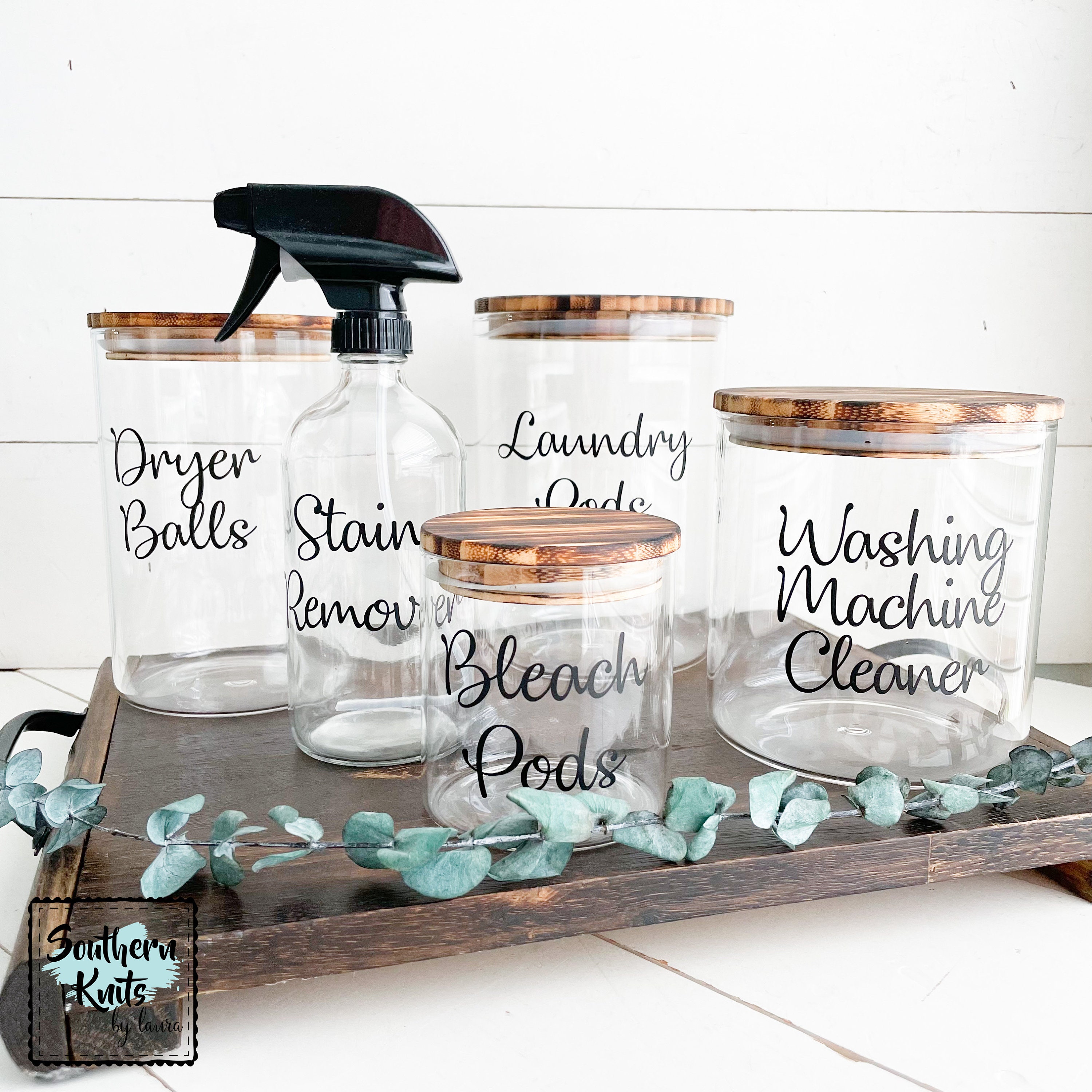 The Best Glass Pantry Storage Jars - Cedar & Stone Farmhouse