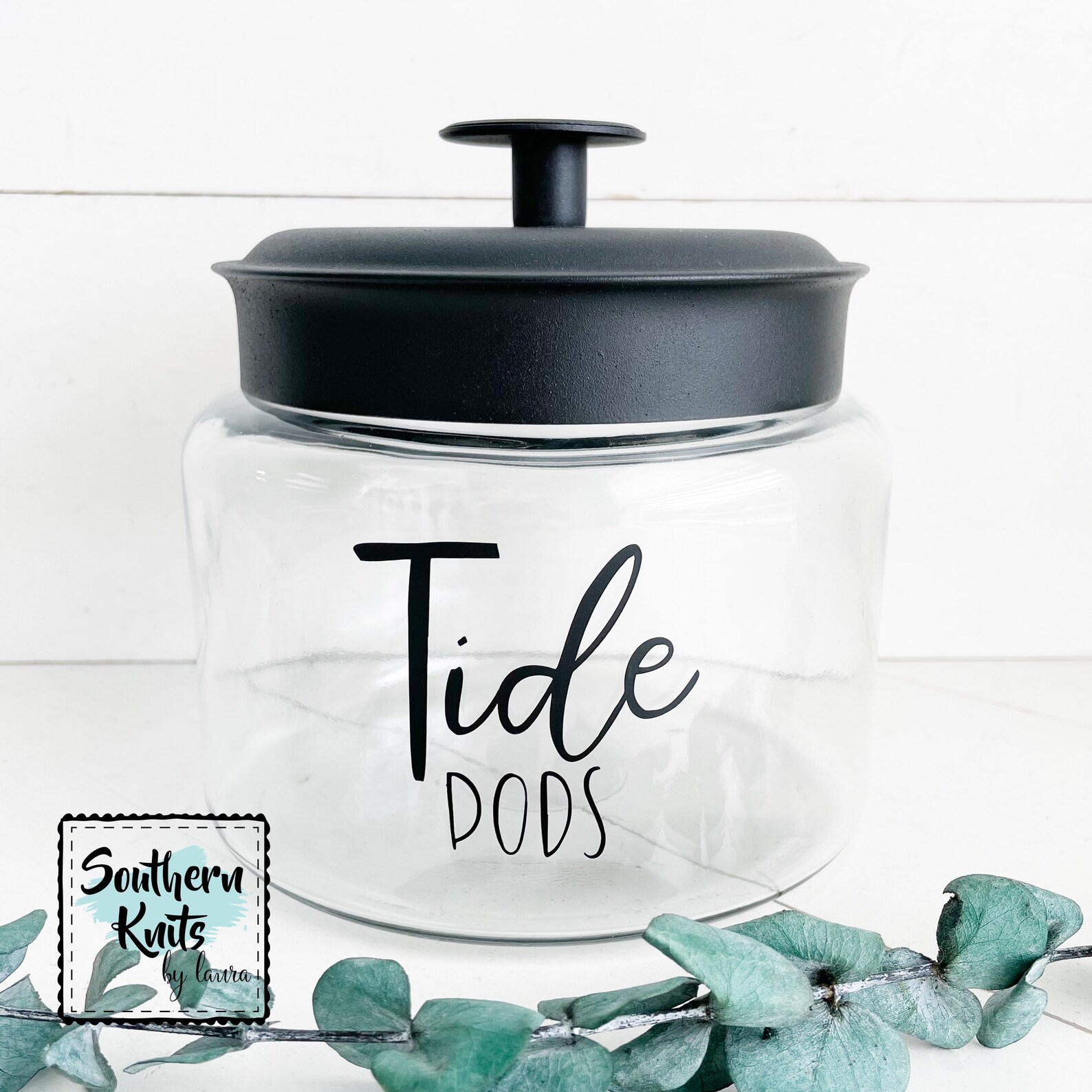 LAUNDRY JAR Laundry Room Decor Pod Canister Laundry Etsy
