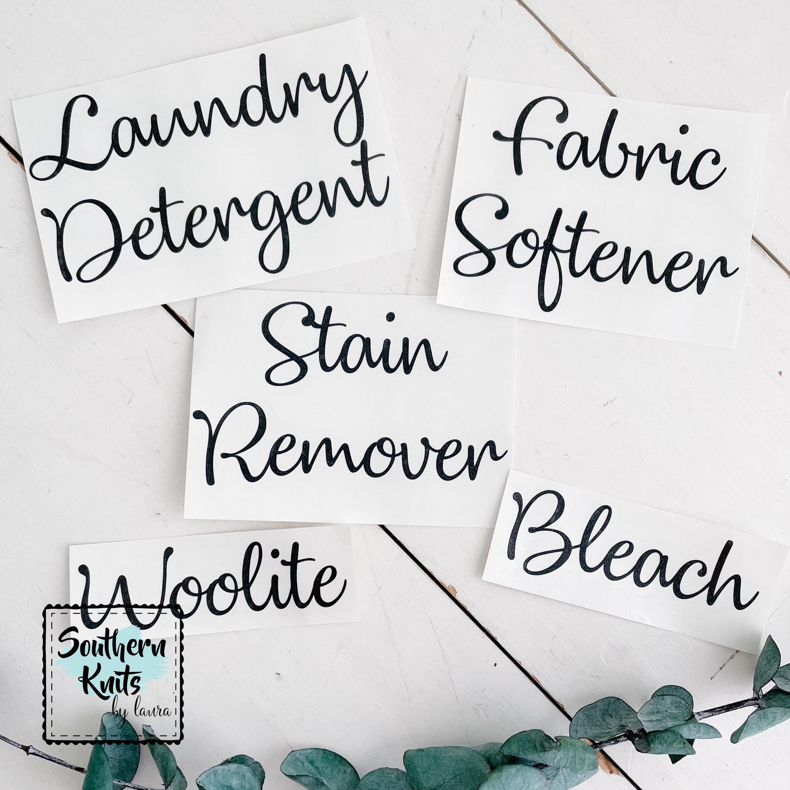 LABELS for LAUNDRY BOTTLES Laundry Room Decor Detergent Etsy