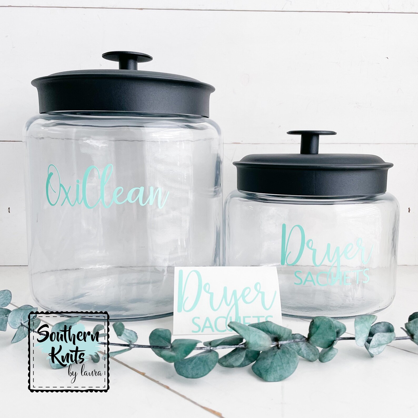 LAUNDRY JAR Laundry Room Decor Pod Canister Laundry Etsy