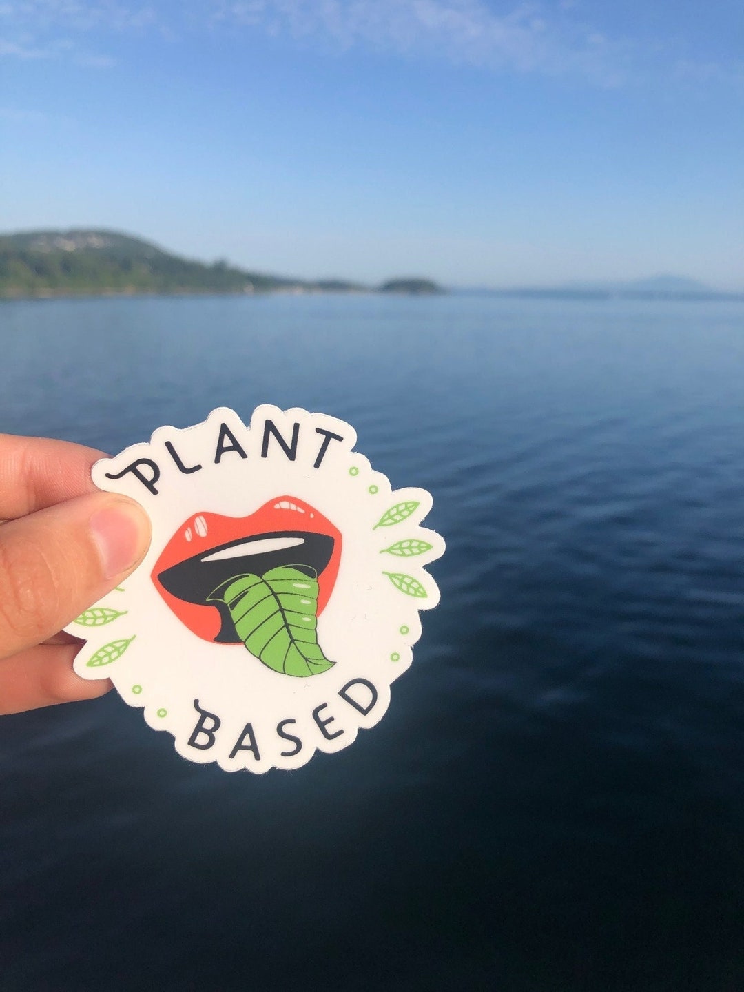 PLANT BASED STICKER Vegan Sticker Plant Based Life Plant Etsy