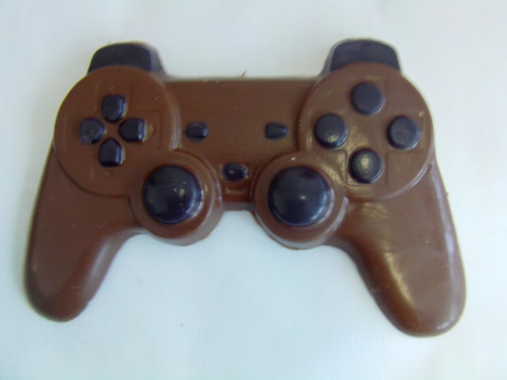 Candy Video Game Controller-Chocolate or Vanilla (Black)-Gamer Gift/BirthdayVideo Il_570xn