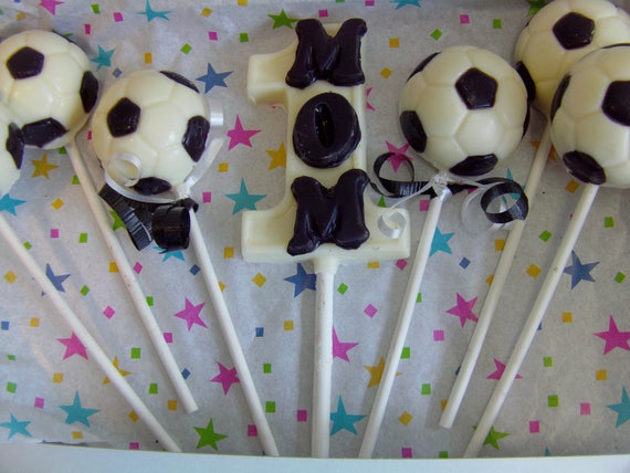 Soccer Mom Gift Box #1 MOM Lollipop/6 Soccer Ball Lollipops-Birthday/Team Awards Night/Mother's Day Il_570xn