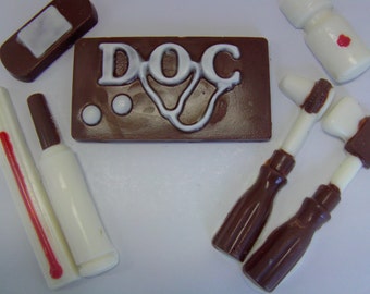 What's Up Doc? Chocolate Gift Set For Your Favorite Doctor!  Perfect as a Thank You Gift or for a Medical Office!