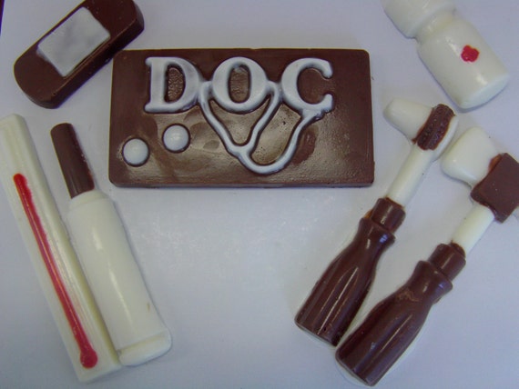 What's Up Doc? Chocolate Gift Set For Your Favorite Doctor! Perfect as a Thank You Gift or for a Medical Office! Il_570xn