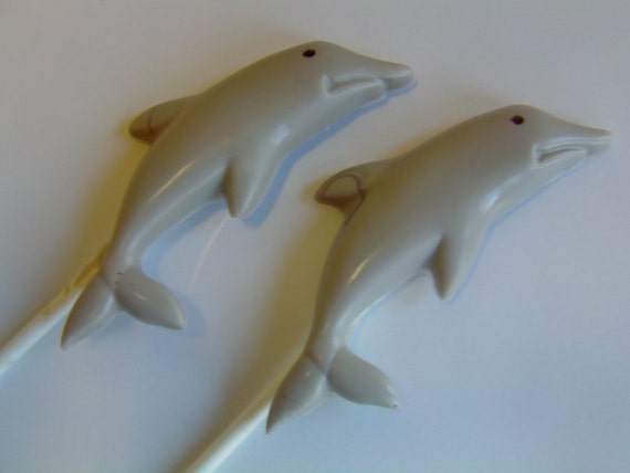 Dolphin Lollipops-Perfect for Under The Sea Theme Parties/Aquarium workers/Zoos/Animal Parks (12) Il_570xn