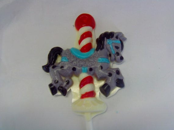 Carousel/Merry Go Round Horse Lollipop (12) Mary Poppins Theme/ Circus Theme Birthday Parties/Weddings/Showers/Vintage Circus Il_570xn