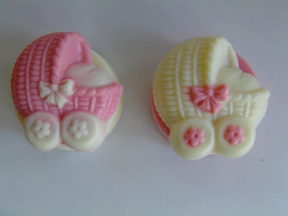 Baby Buggy Candy Covered Oreos Baby Shower Favor in Pink and White/Gender Reveal Party/Its A Girl/New Baby Gift (12) Il_570xn