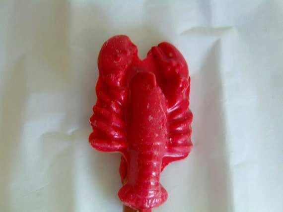 6 Lobster Pretzel Pops Perfect for Weddings, Lobster Feasts, Nautical Theme Baby Showers/Parties/Rehersal Dinners Il_570xn