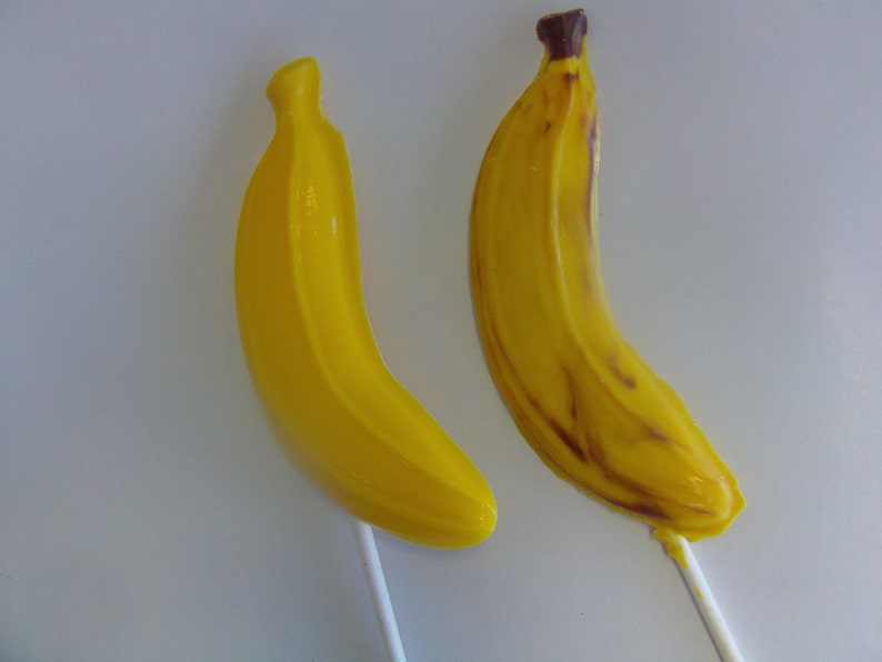 Banana Candy LollipopsMonkey and Banana Theme/Going Etsy