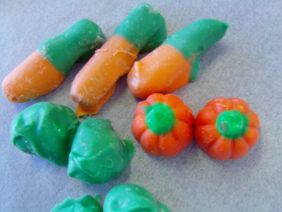 Candy "Veggies" For Peter Rabbit Parties, Garden Parties, Easter-Great as Favors, Cake Toppers, Snacks Il_570xn