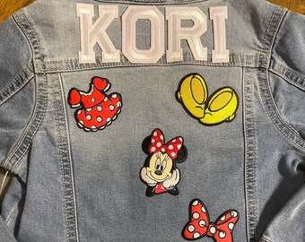 Custom Denim Jackets for Baby, Toddler, Kids & Adults - Any name, character