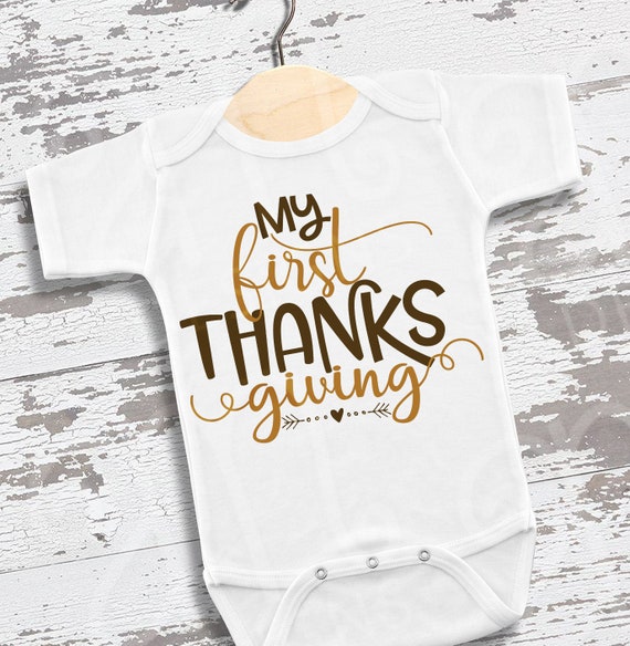thanksgiving baby onesie