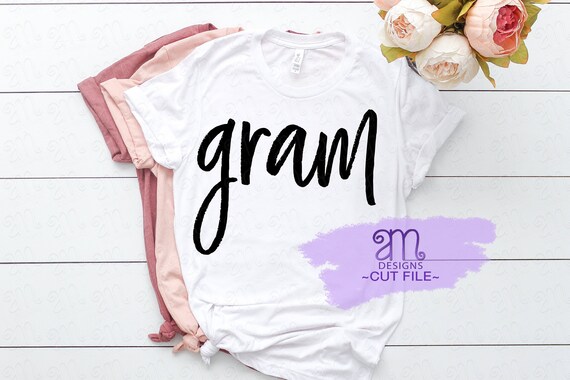 Gram Svg gram Shirt Svg Mother's Day Png Grandmother | Etsy
