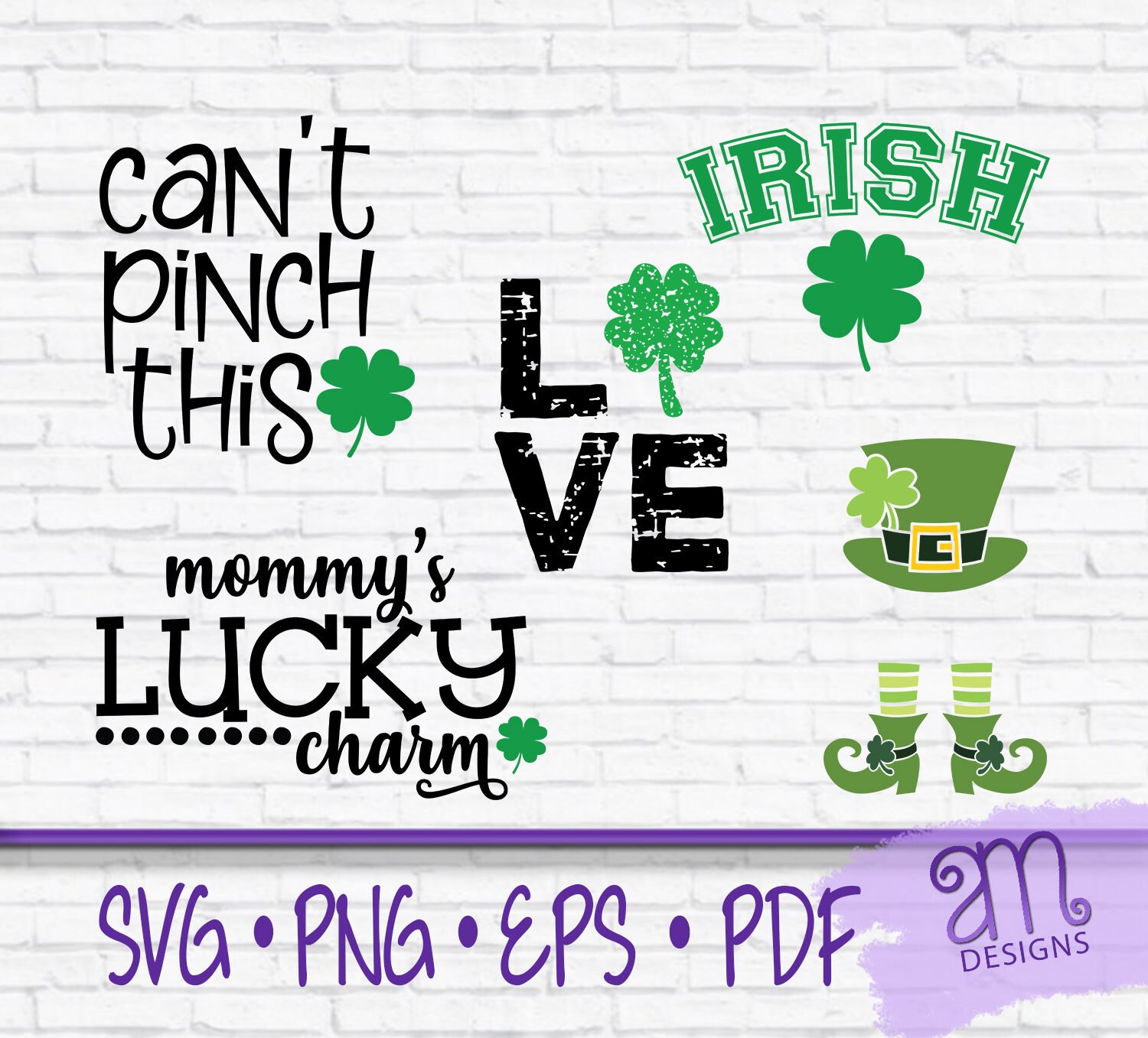 St Patricks Svg Bundle Saint Patricks Day Svg Lucky Svg | Etsy