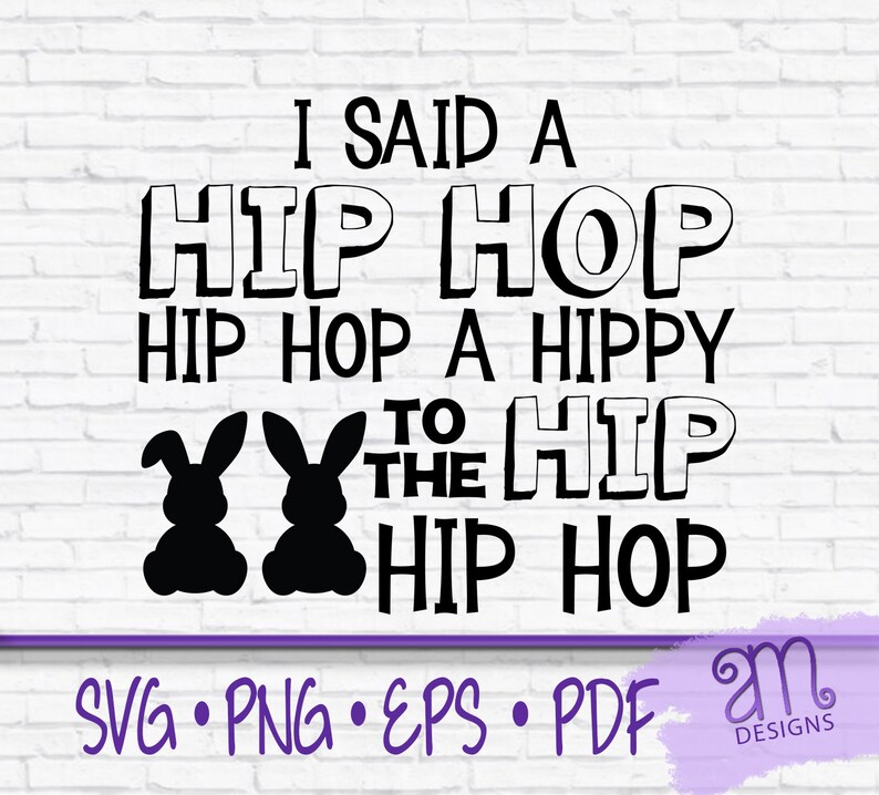 Download Easter svg hip hop hip hop svg bunny svg easter easter | Etsy