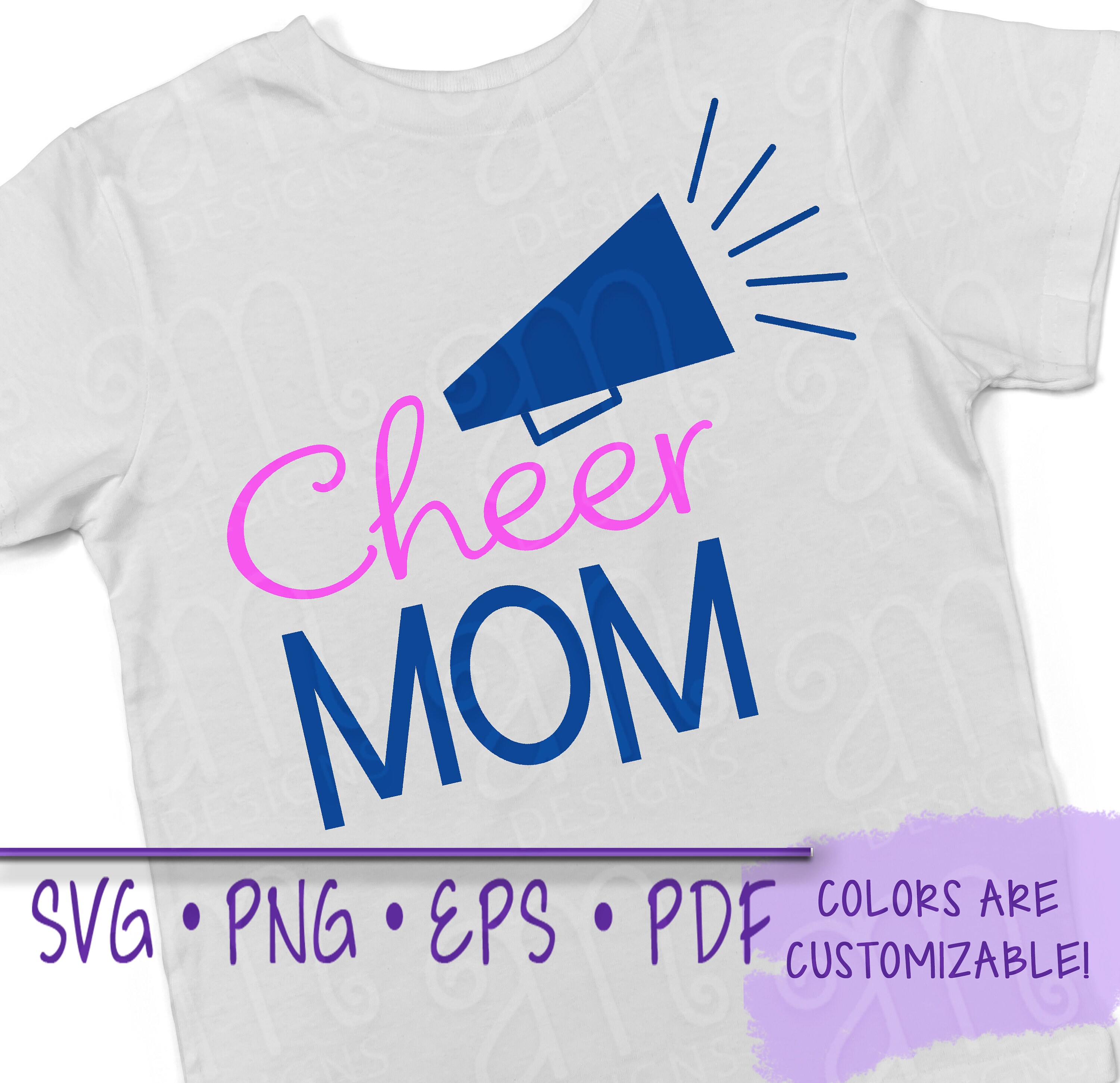 Download Cheer Mom Svg Cheer Mom Shirt Shirt For Mom Gift For Her Etsy