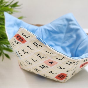 Bol réversible pour micro-ondes : support pour aliments chauds ou froids fait main