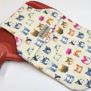 Flannel Hot Water Bottle Covers, the perfect thickness - Ready to ship -