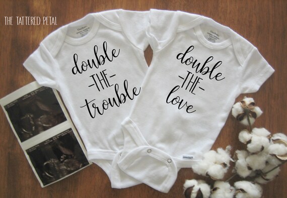 twin baby announcement