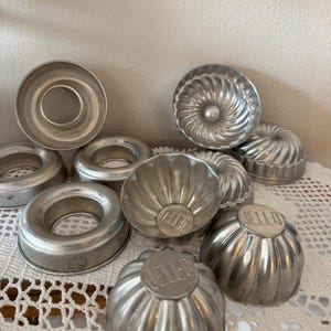 Vintage JELL-O minivormset – 12 stuks