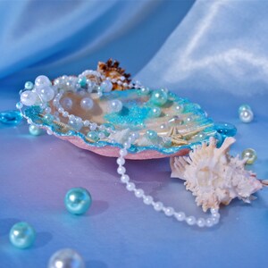 Beach Ring Bearer Sea Shell,Beach Wedding Ring Bearer Pillow image 4