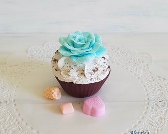 Realistic Cupcake Fake Cupcake Faux Cupcake for Kitchen Decor Shower Favour Display Dessert Cupcakes Gift for Girl Child Room Decor