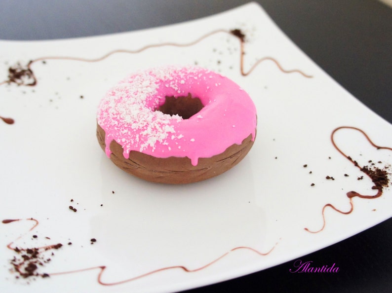 Handmade Fake Donuts,Faux Donuts,Kitchen Decor Display,Bakery Display image 2