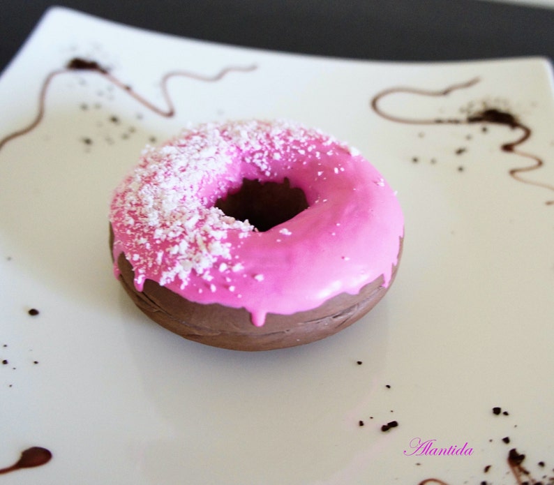 Handmade Fake Donuts,Faux Donuts,Kitchen Decor Display,Bakery Display image 1