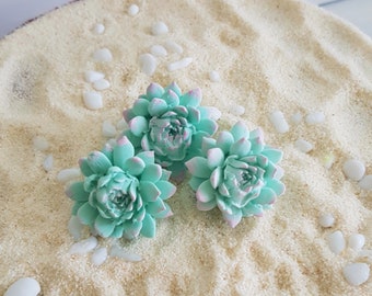 Succulent Cake Topper Succulent Cake Toppers Wedding Cake Topper Tropical Wedding Tropical Cake Topper Cake Decoration Cactus Cake Topper