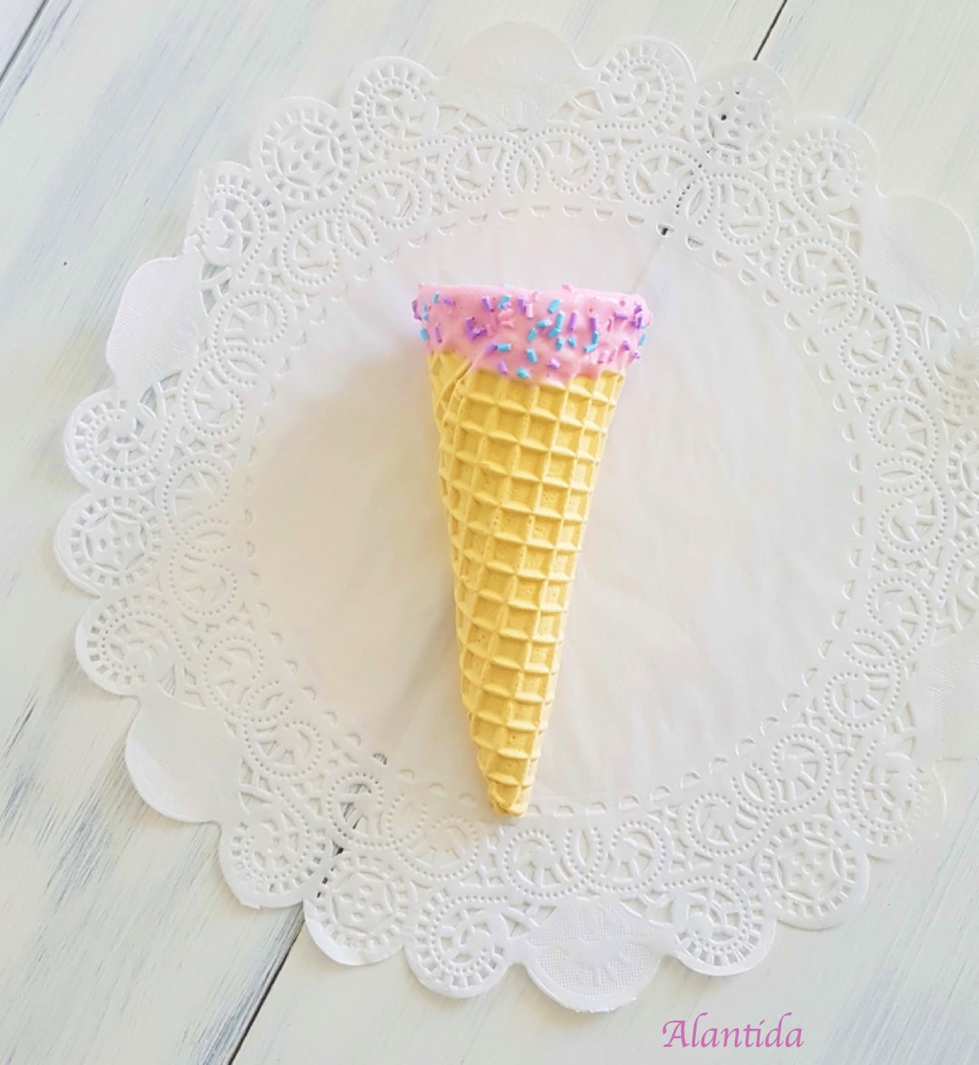 Waffles Cones Waffle Cone Fake Waffle Fake Waffles Faux Waffle Faux