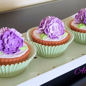 Realistic Cupcake Fake Cupcake Faux Cupcake for Kitchen Decor Shower Favour Display Dessert Fake Cupcakes Faux Cupcakes Artificial Cupcake