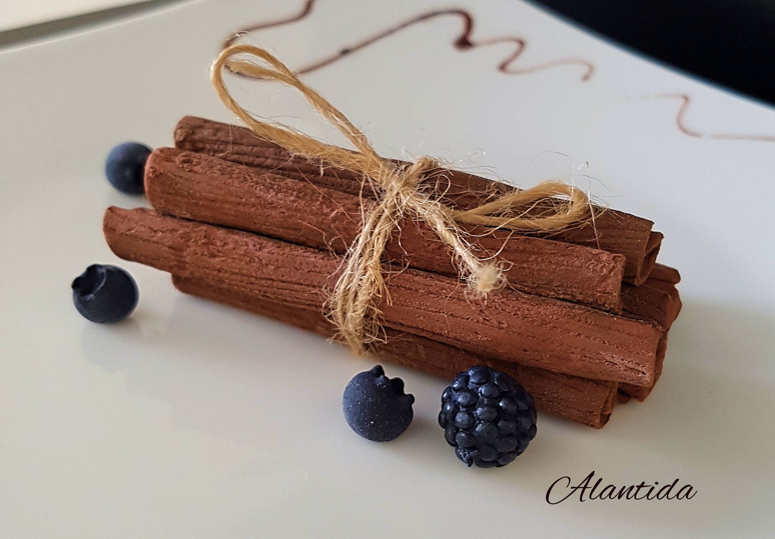 Realistic Cinnamon Sticks Fake Cinnamon Faux Cinnamon Sticks Etsy