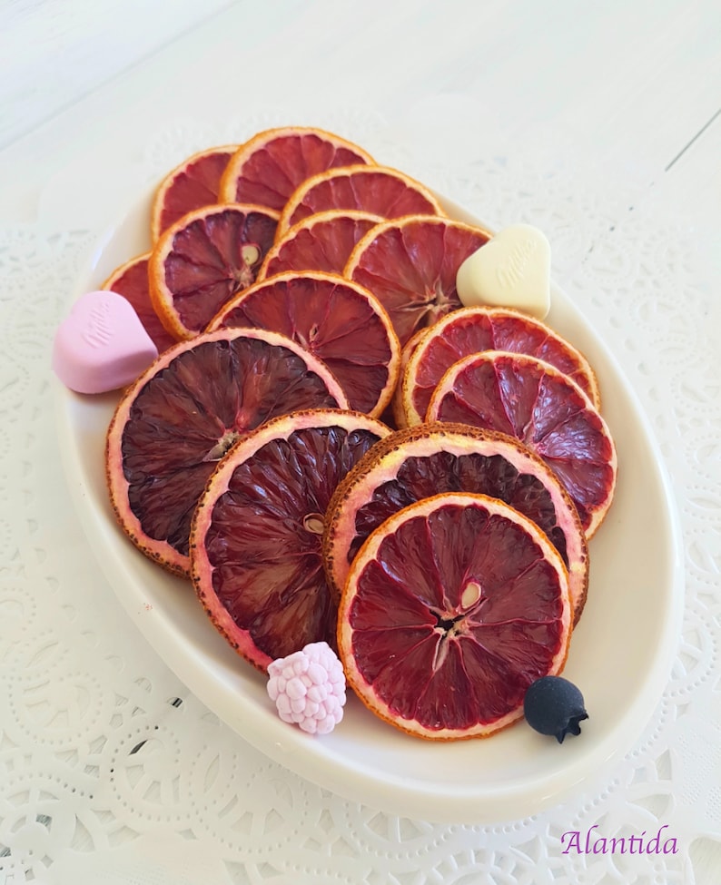 Dried Blood Mini Oranges Slices For Christmas Decoration