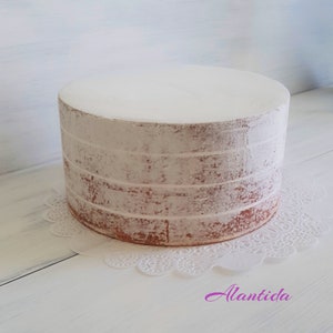 Fake Cake Realistisch Fake Naked Cake Faux Cake Faux Naked Cake Wedding Naked Cake One Tier Cake One Tier Naked Cake One Tier Bruidstaart