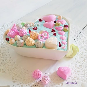 Fake Smoothie Faux Smoothie Fake Dessert Artificial Sweets Fake Candy Fake Chocolates Fake Sweets Kitchen Decor Fake Berries Faux Candy