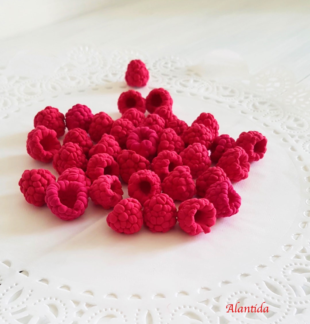 Fake Raspberries ,faux Raspberries,kitchen Decor Display,cake Decor ...