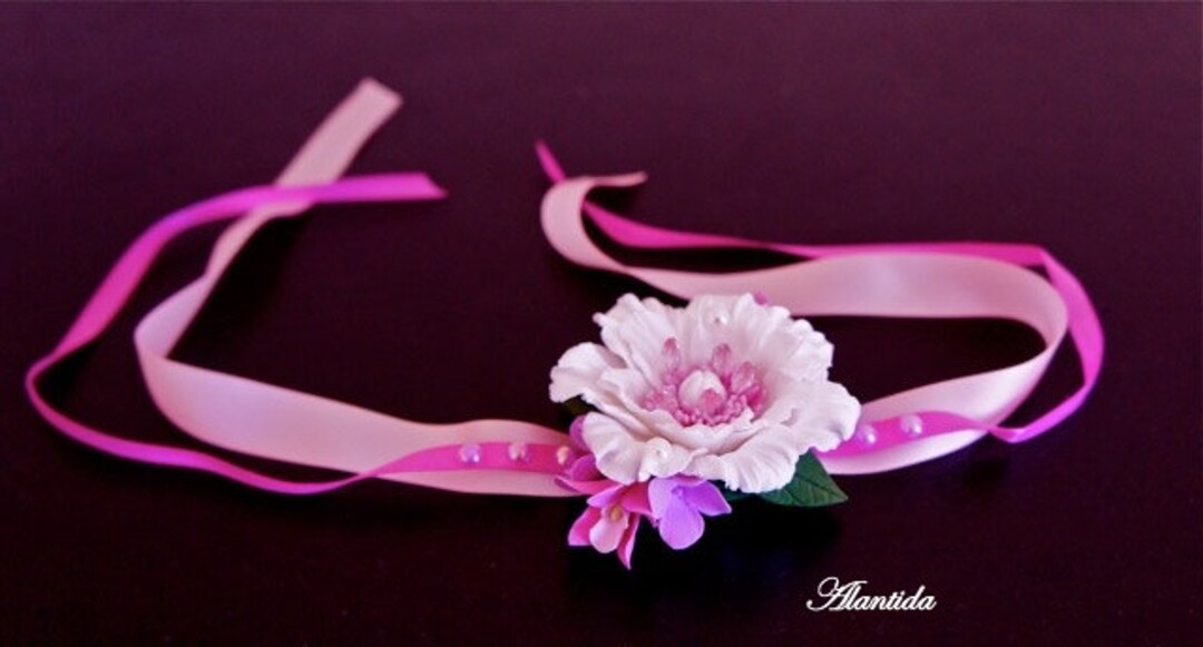 Flower Corsage Child Wrist Corsage Flower Corsage for Little Girl