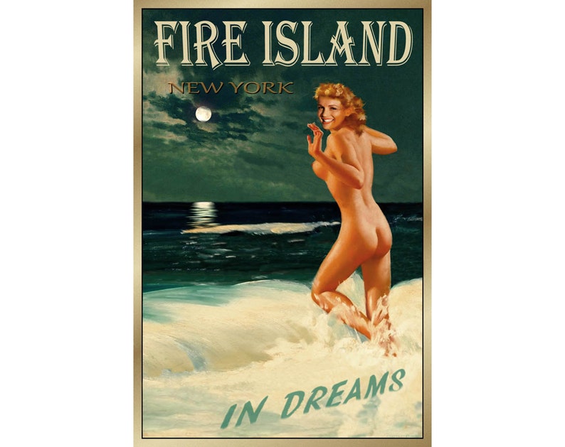 fire island ny nude Lesly-ann down naked