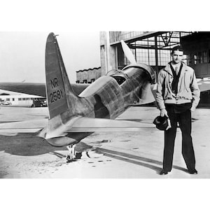 Howard Hughes Aircraft H-1 Racer Airplane Poster Repro Art Print 375