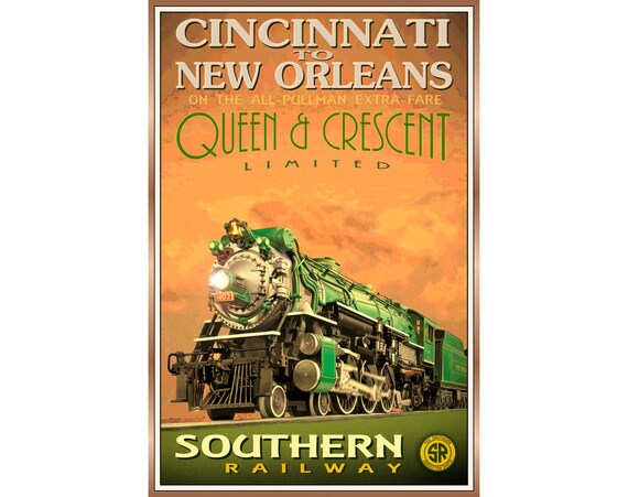Southern Railway Crescent Limited Authentic Railroad Sweatshirt